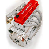CISON L4-175 17.5cc Mini OHV Inline Four-cylinder Four-Stroke Water-Cooled L4 Gasoline Engine Model for RC Cars Ships(ASSEMBLED)